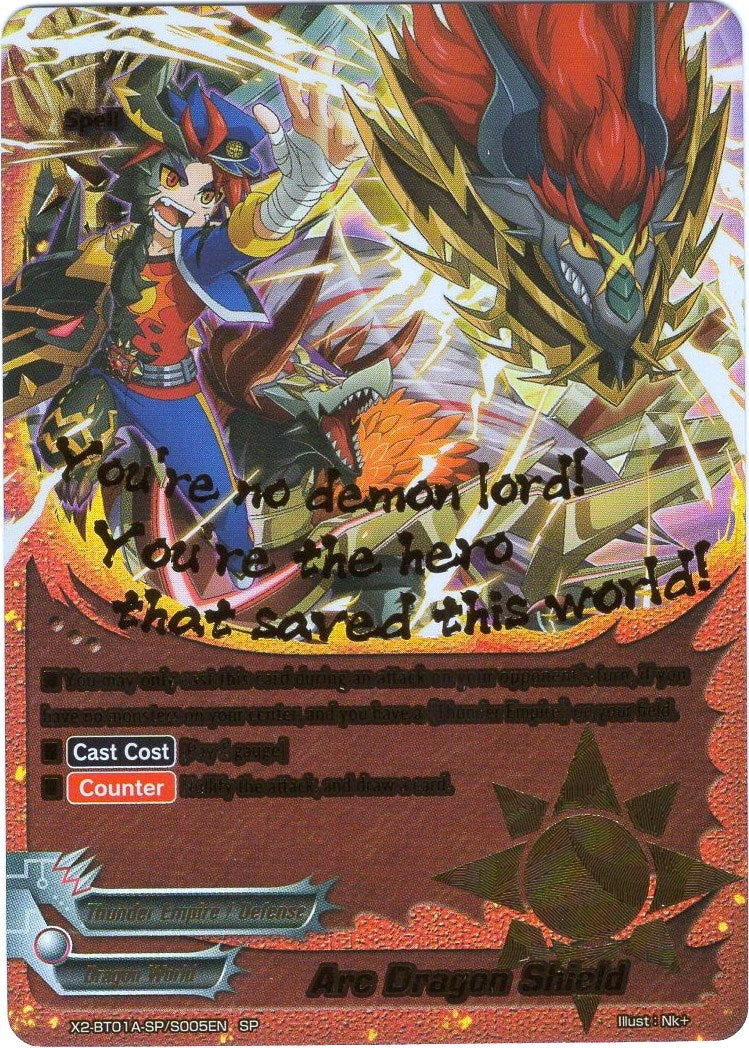 Image for Arc Dragon Shield (SP) (Solar Strife) (X2-BT01A-SP/S005EN) - Future Card BuddyFight