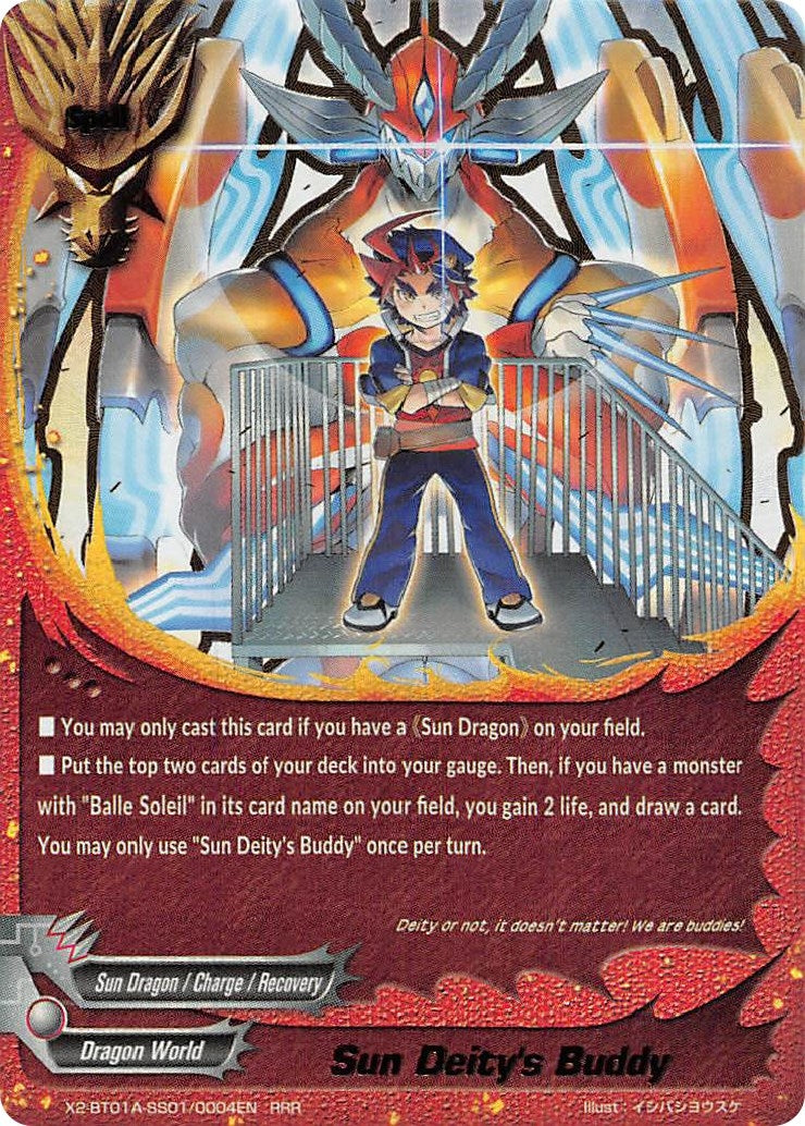 Image for Sun Deity's Buddy (Solar Strife) (X2-BT01A-SS01/0004EN) - Future Card BuddyFight
