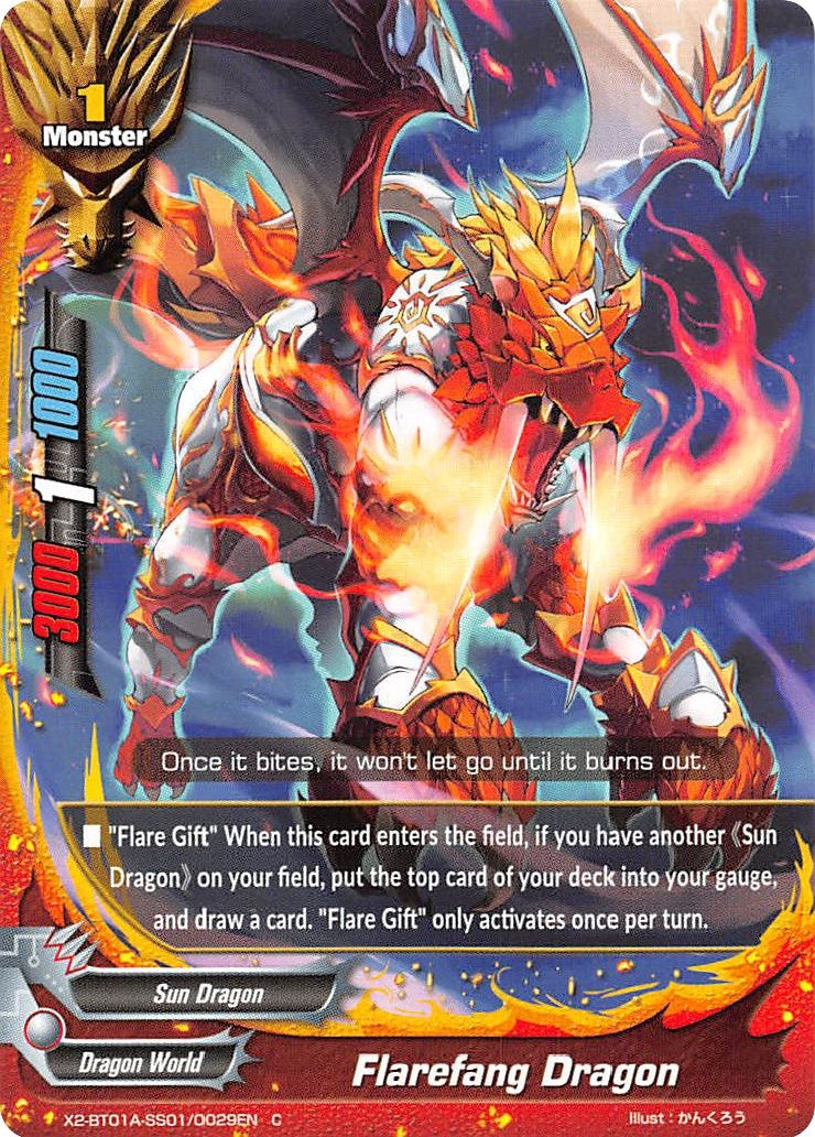 Image for Flarefang Dragon (Solar Strife) (X2-BT01A-SS01/0029EN) - Future Card BuddyFight