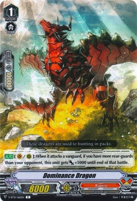 Image for Dominance Dragon (V-BT01: Unite! Team Q4) (V-BT01/065EN) - Cardfight Vanguard