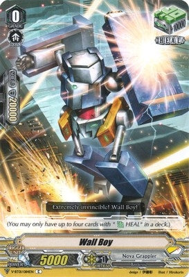 Image for Wall Boy (V-BT01: Unite! Team Q4) (V-BT01/084EN) - Cardfight Vanguard