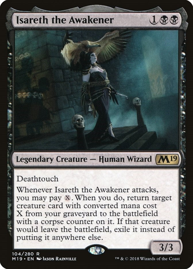 Image for Isareth the Awakener (Core Set 2019) (104) - Magic: The Gathering