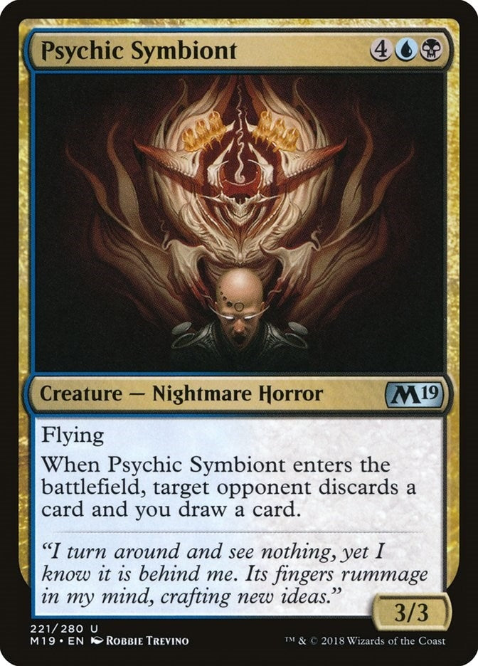 Image for Psychic Symbiont (Core Set 2019) (221) - Magic: The Gathering