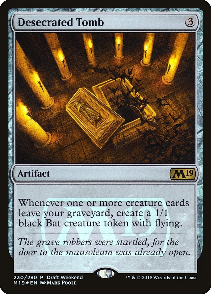 Image for Desecrated Tomb (Draft Weekend) (Launch Party & Release Event Promos) (230) - Magic: The Gathering