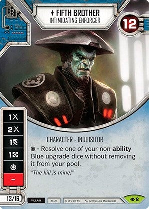 Image for Fifth Brother - Intimidating Enforcer (Card Only) (Way of the Force) (2) - Star Wars: Destiny