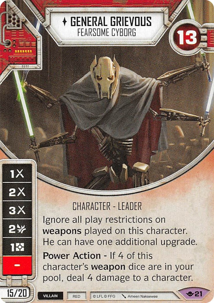 Image for General Grievous - Fearsome Cyborg (Way of the Force) (21) - Star Wars: Destiny