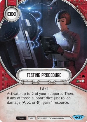Image for Testing Procedure (Way of the Force) (27) - Star Wars: Destiny