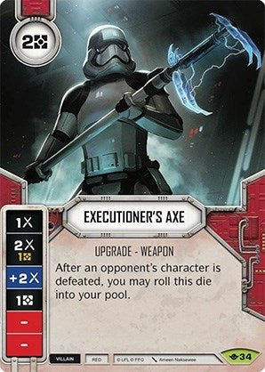 Image for Executioner's Axe (Card Only) (Way of the Force) (34) - Star Wars: Destiny
