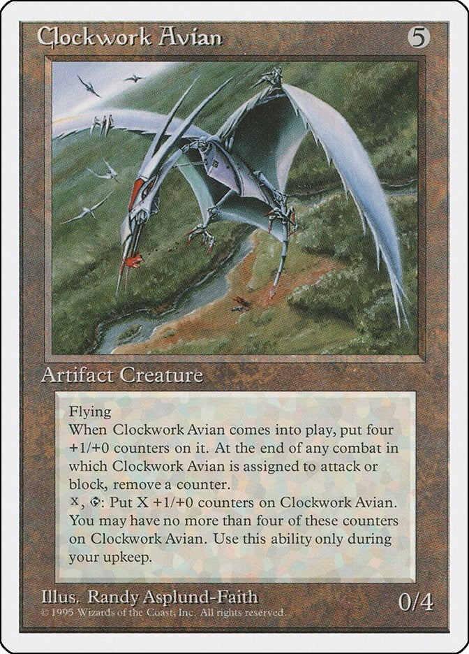 Image for Clockwork Avian (Fourth Edition) - Magic: The Gathering