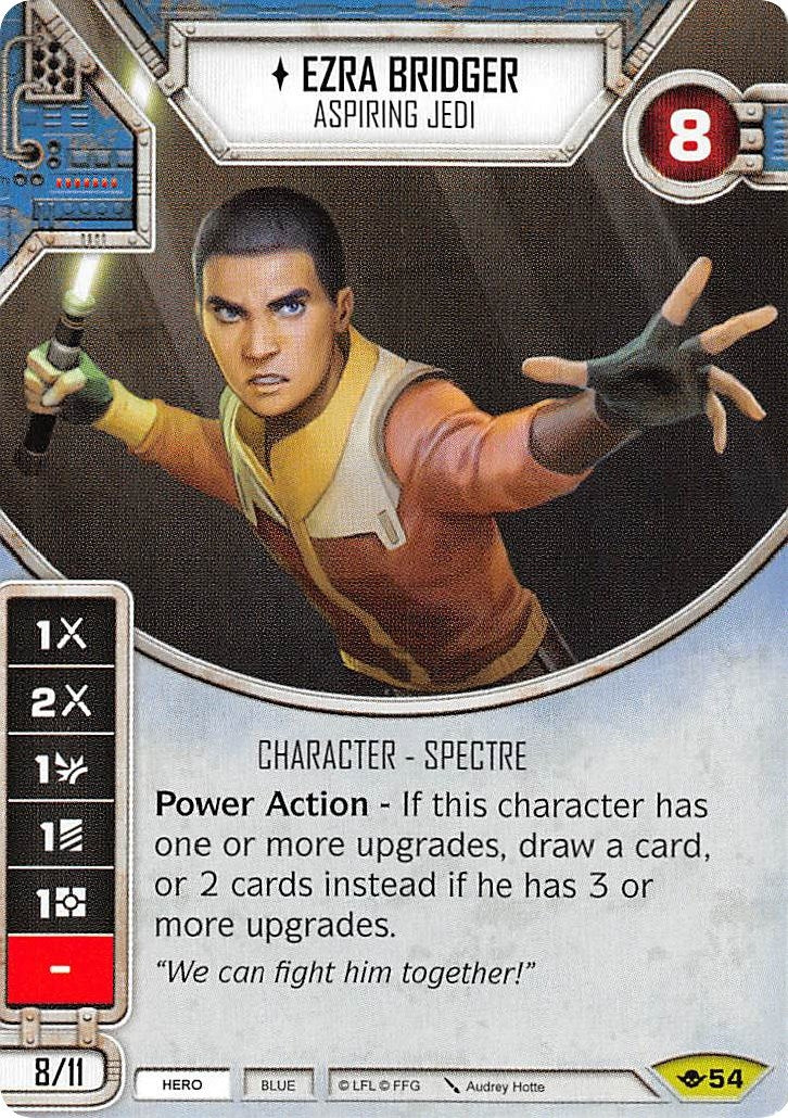 Image for Ezra Bridger - Aspiring Jedi (Way of the Force) (54) - Star Wars: Destiny