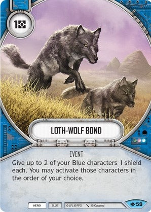 Image for Loth-Wolf Bond (Way of the Force) (59) - Star Wars: Destiny