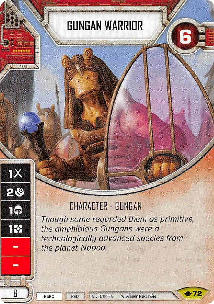 Image for Gungan Warrior (Way of the Force) (72) - Star Wars: Destiny