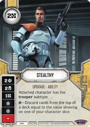 Image for Stealthy (Card Only) (Way of the Force) (105) - Star Wars: Destiny