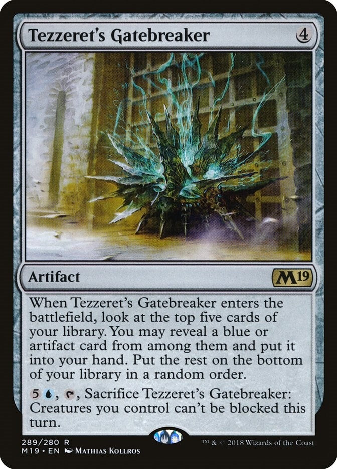 Image for Tezzeret's Gatebreaker (Core Set 2019) (289) - Magic: The Gathering