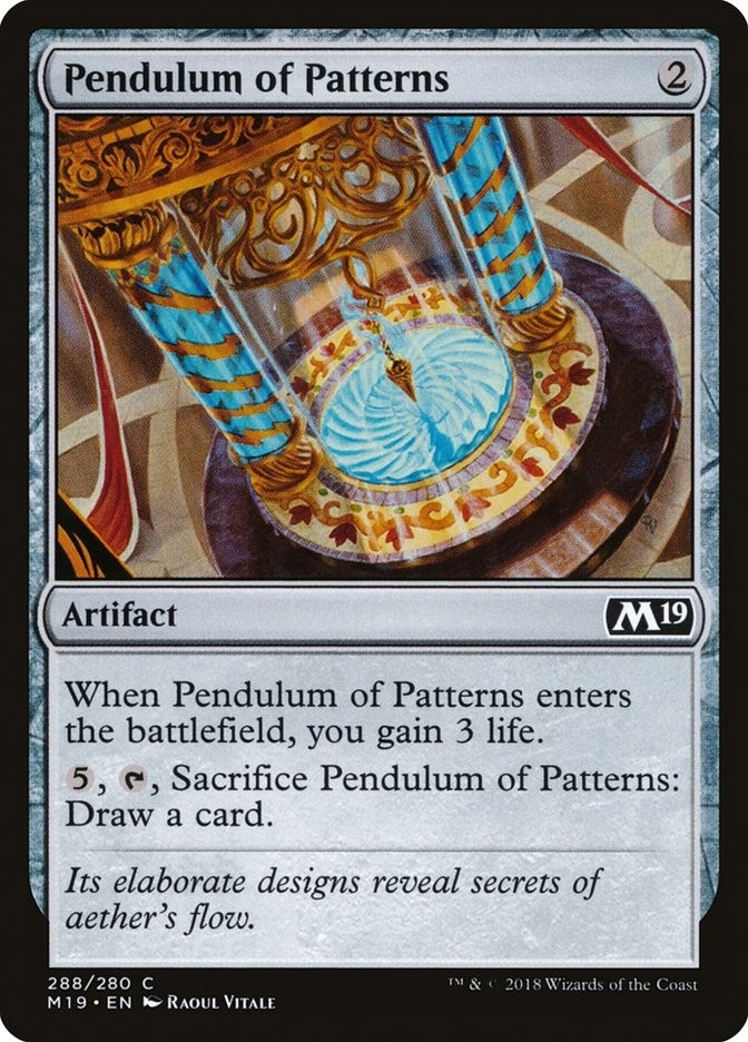 Image for Pendulum of Patterns (Core Set 2019) (288) - Magic: The Gathering