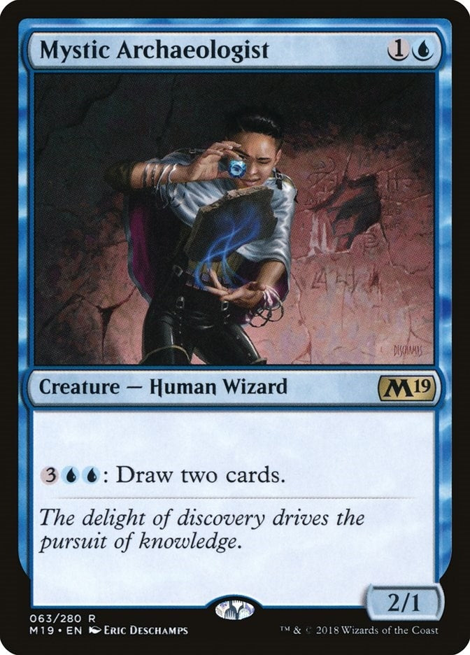 Image for Mystic Archaeologist (Core Set 2019) (63) - Magic: The Gathering
