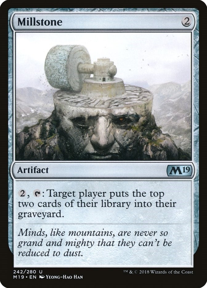Image for Millstone (Core Set 2019) (242) - Magic: The Gathering
