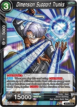Image for Dimension Support Trunks (Colossal Warfare) (BT4-102) - Dragon Ball Super: Masters