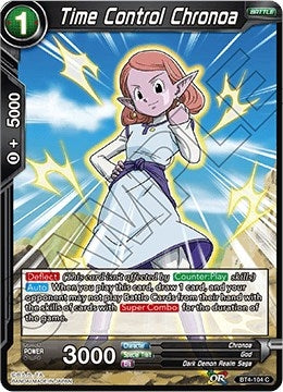 Image for Time Control Chronoa (Colossal Warfare) (BT4-104) - Dragon Ball Super: Masters