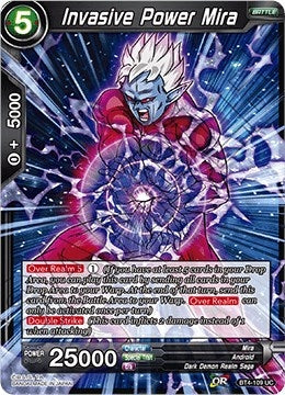 Image for Invasive Power Mira (Colossal Warfare) (BT4-109) - Dragon Ball Super: Masters