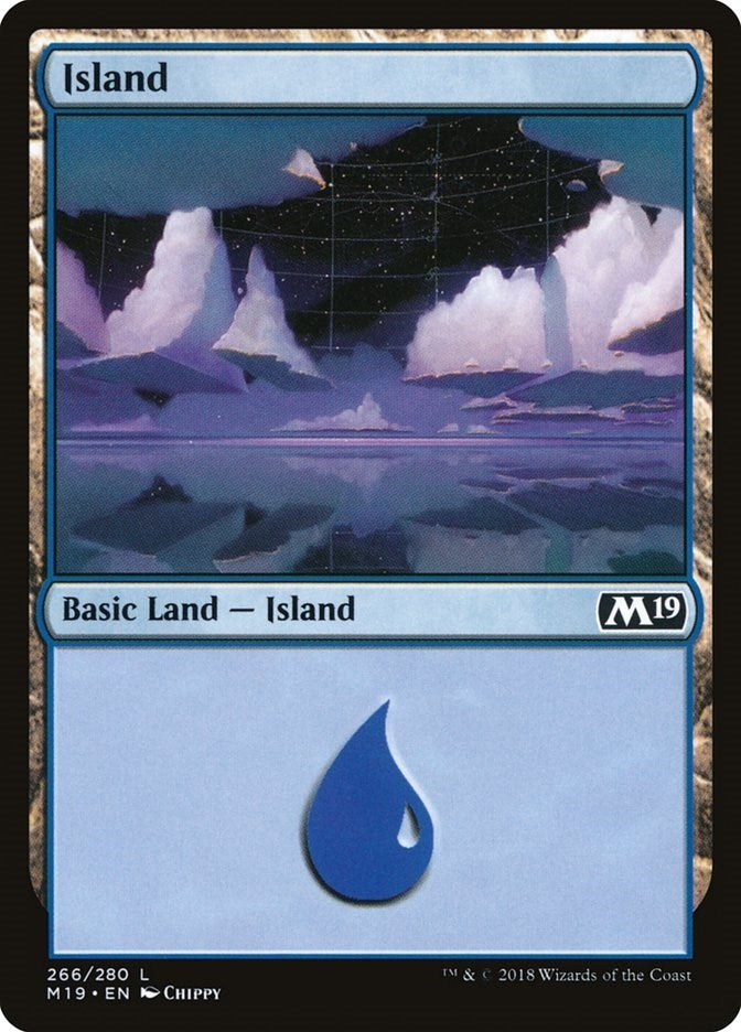 Image for Island (266) (Core Set 2019) (266) - Magic: The Gathering
