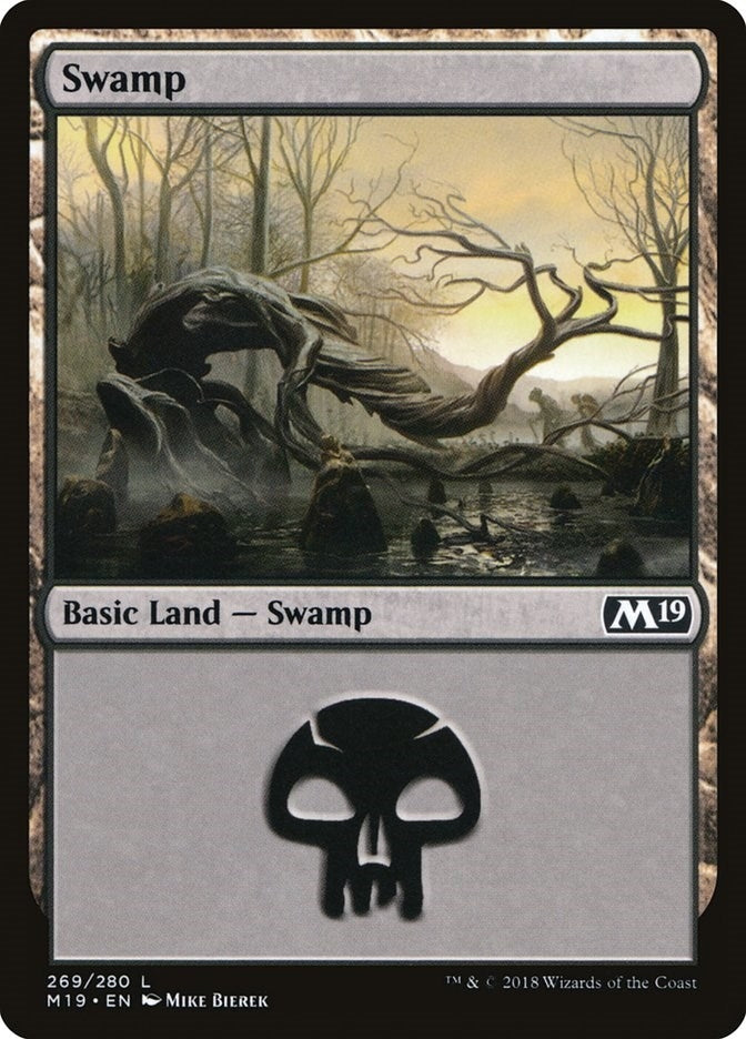 Image for Swamp (269) (Core Set 2019) (269) - Magic: The Gathering
