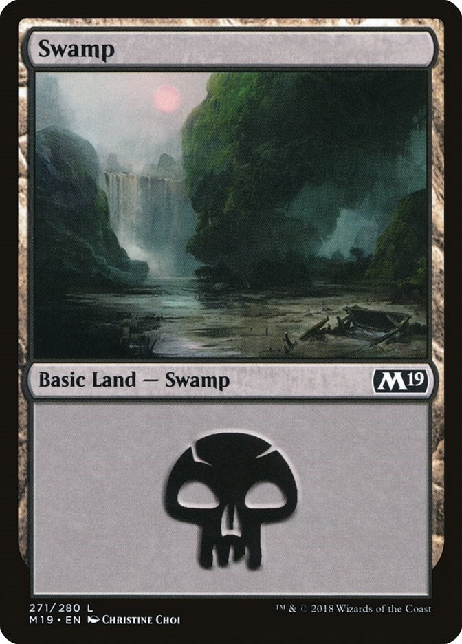 Image for Swamp (271) (Core Set 2019) (271) - Magic: The Gathering