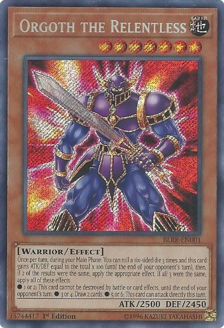 Image for Orgoth the Relentless (Battles of Legend: Relentless Revenge) (BLRR-EN001) - YuGiOh