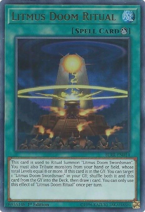 Image for Litmus Doom Ritual (Battles of Legend: Relentless Revenge) (BLRR-EN014) - YuGiOh