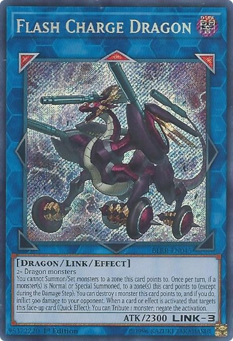 Image for Flash Charge Dragon (Battles of Legend: Relentless Revenge) (BLRR-EN045) - YuGiOh
