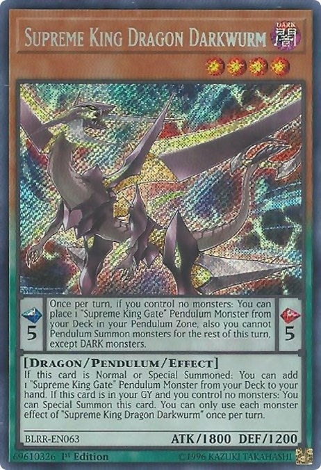 Image for Supreme King Dragon Darkwurm (Battles of Legend: Relentless Revenge) (BLRR-EN063) - YuGiOh