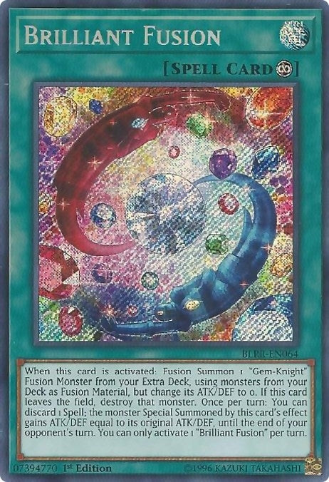 Image for Brilliant Fusion (Battles of Legend: Relentless Revenge) (BLRR-EN064) - YuGiOh