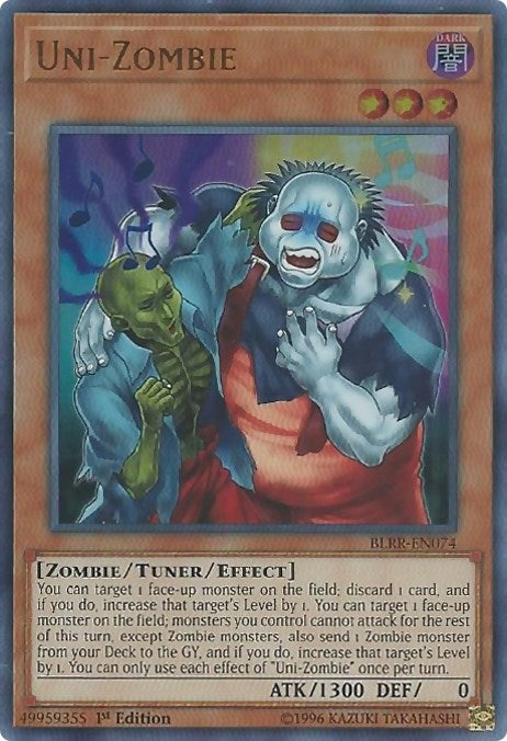 Image for Uni-Zombie (Battles of Legend: Relentless Revenge) (BLRR-EN074) - YuGiOh