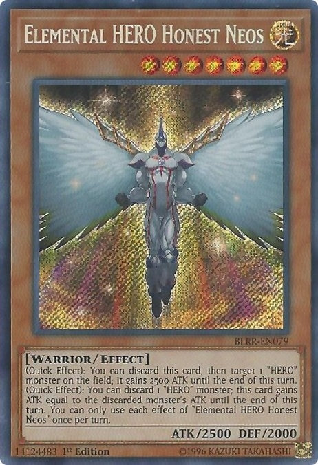 Image for Elemental HERO Honest Neos (Battles of Legend: Relentless Revenge) (BLRR-EN079) - YuGiOh