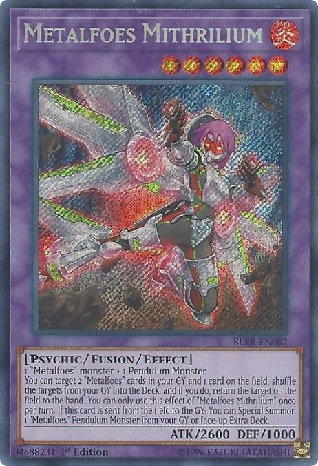 Image for Metalfoes Mithrilium (Battles of Legend: Relentless Revenge) (BLRR-EN082) - YuGiOh