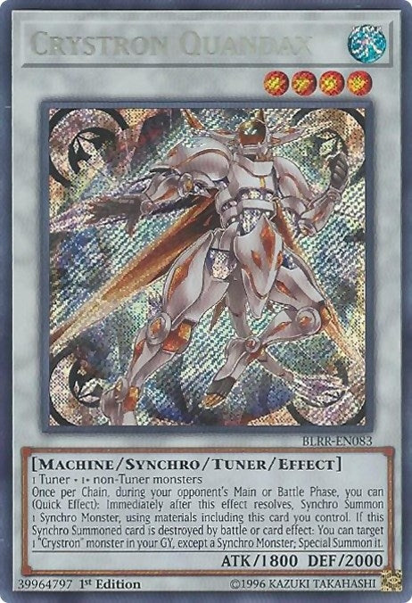 Image for Crystron Quandax (Battles of Legend: Relentless Revenge) (BLRR-EN083) - YuGiOh