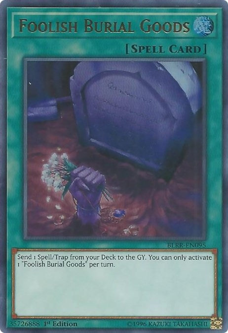 Image for Foolish Burial Goods (Battles of Legend: Relentless Revenge) (BLRR-EN095) - YuGiOh
