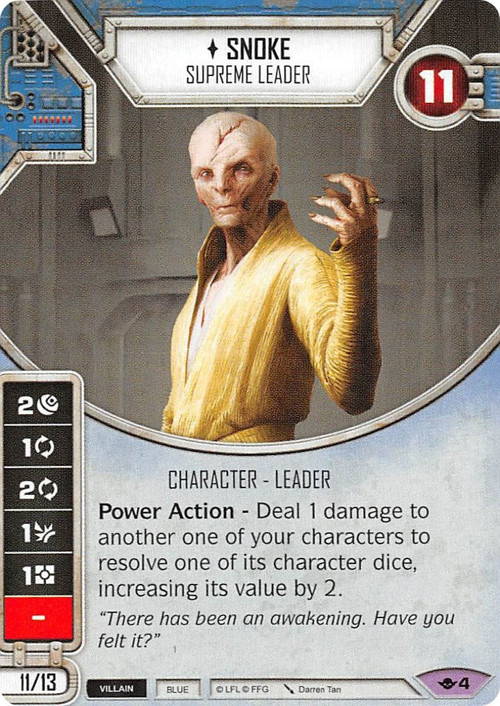 Image for Snoke - Supreme Leader (Way of the Force) (4) - Star Wars: Destiny