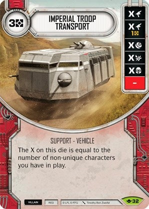 Image for Imperial Troop Transport (Way of the Force) (32) - Star Wars: Destiny