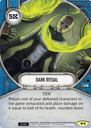 Image for Dark Ritual (Way of the Force) (6) - Star Wars: Destiny