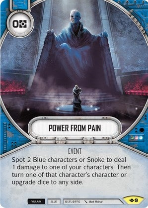 Image for Power From Pain (Way of the Force) (9) - Star Wars: Destiny