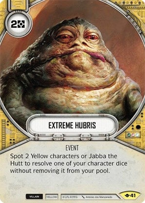 Image for Extreme Hubris (Way of the Force) (41) - Star Wars: Destiny