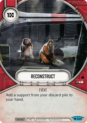 Image for Reconstruct (Way of the Force) (125) - Star Wars: Destiny