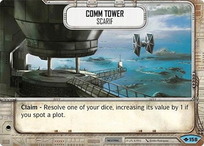 Image for Comm Tower - Scarif (Way of the Force) (158) - Star Wars: Destiny