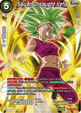 Image for Saiyan Onslaught Kefla (Colossal Warfare) (BT4-019) - Dragon Ball Super: Masters