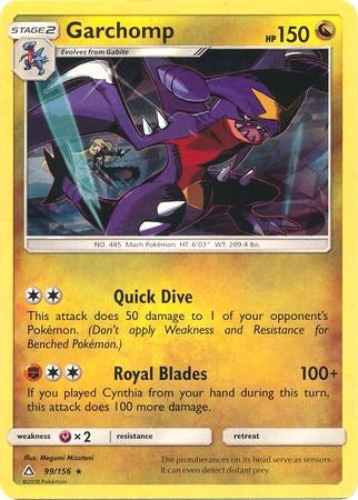Image for Garchomp - 99/156 (Cracked Ice Holo) (Deck Exclusives) (099/156) - Pokemon