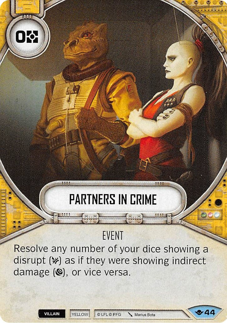 Image for Partners in Crime (Way of the Force) (44) - Star Wars: Destiny