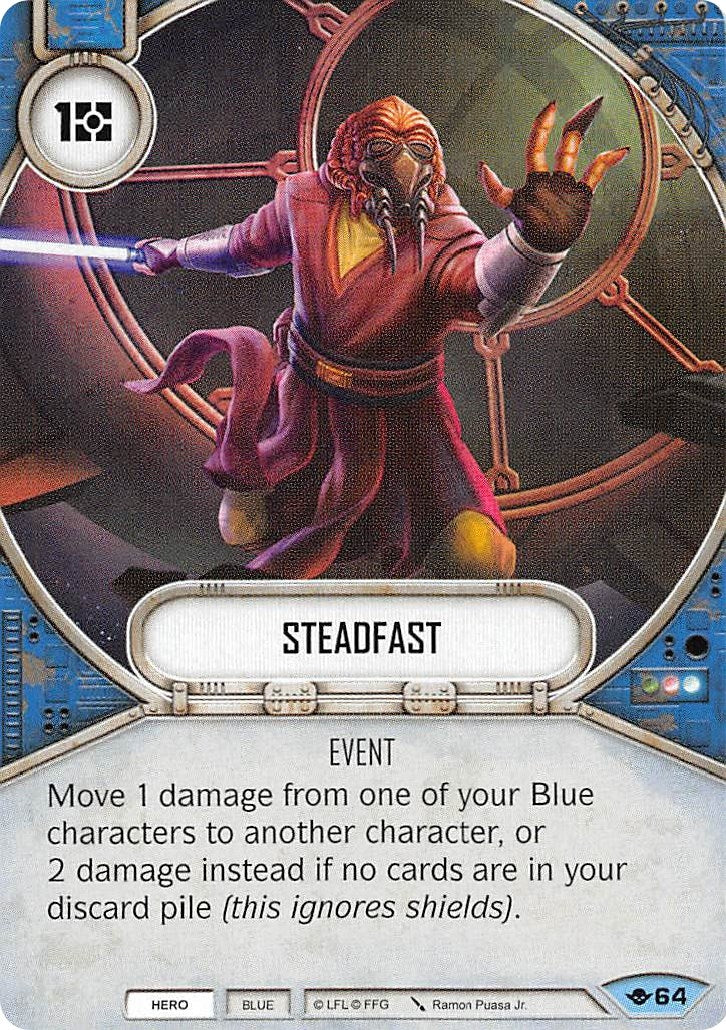Image for Steadfast (Way of the Force) (64) - Star Wars: Destiny