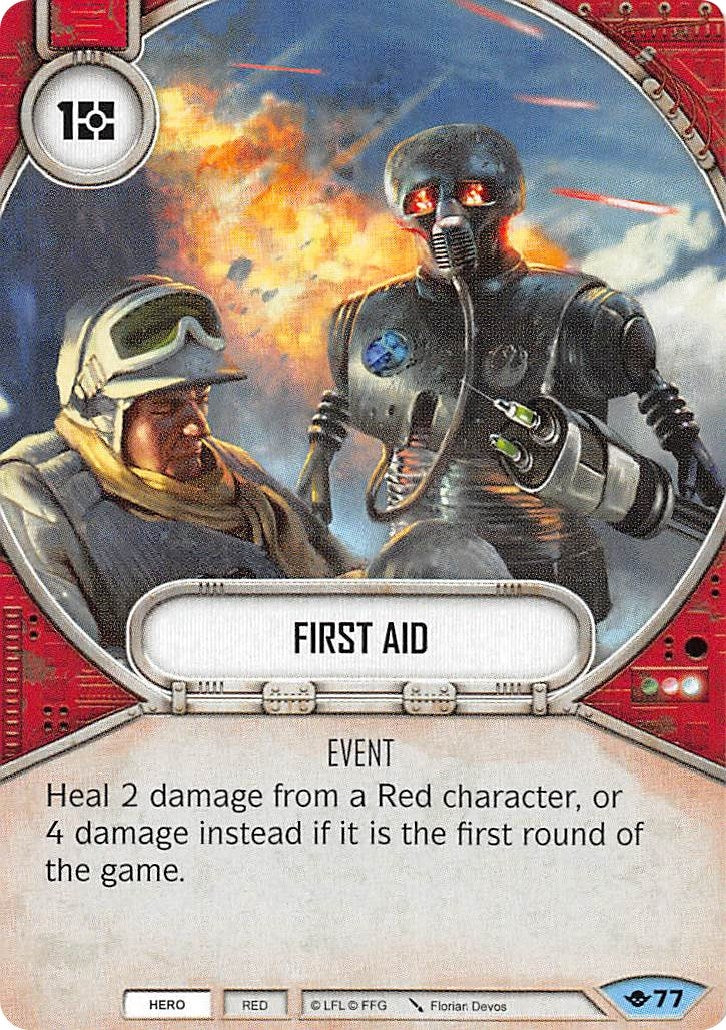 Image for First Aid (Way of the Force) (77) - Star Wars: Destiny
