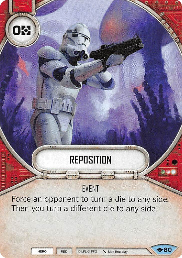 Image for Reposition (Way of the Force) (80) - Star Wars: Destiny